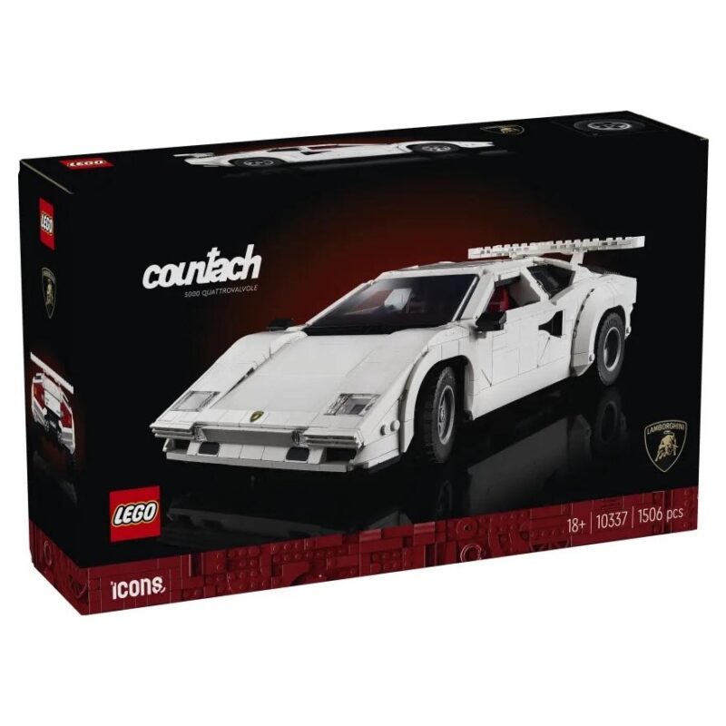 LEGO Icons Lamborghini Countach 5000 Quattrovalvole (10337)