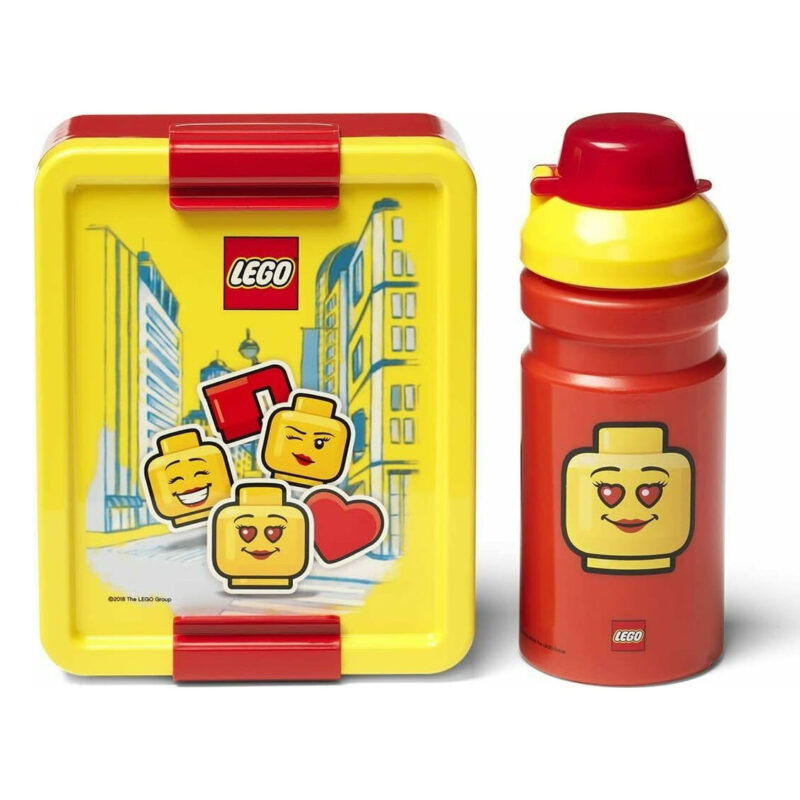 Lego Iconic Girl Πλαστικό Παιδικό Σετ Φαγητού Bright Red