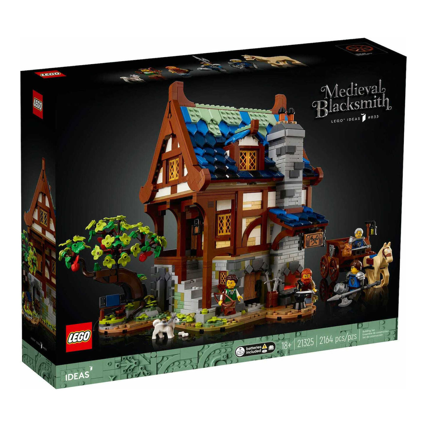 Lego Ideas Medieval Blacksmith (21325)