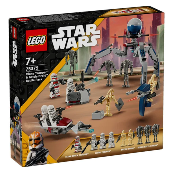 LEGO  Disney: Star Wars- Clone Trooper & Battle Droid Battle Pack (75372)