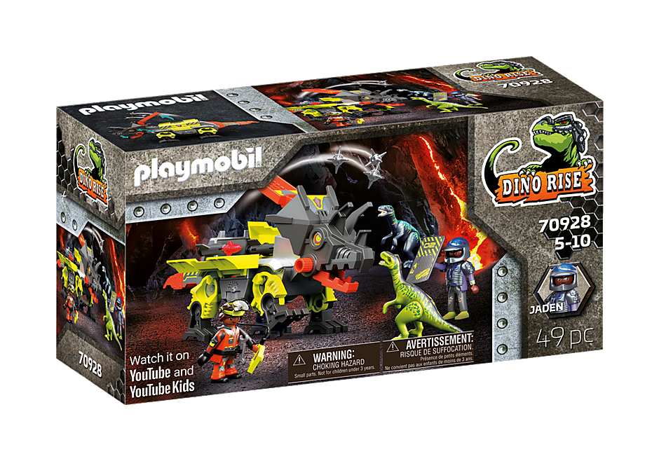 Playmobil Dino Rise 70928 Ρομπότ Δεινόσαυρος & Πολεμιστές