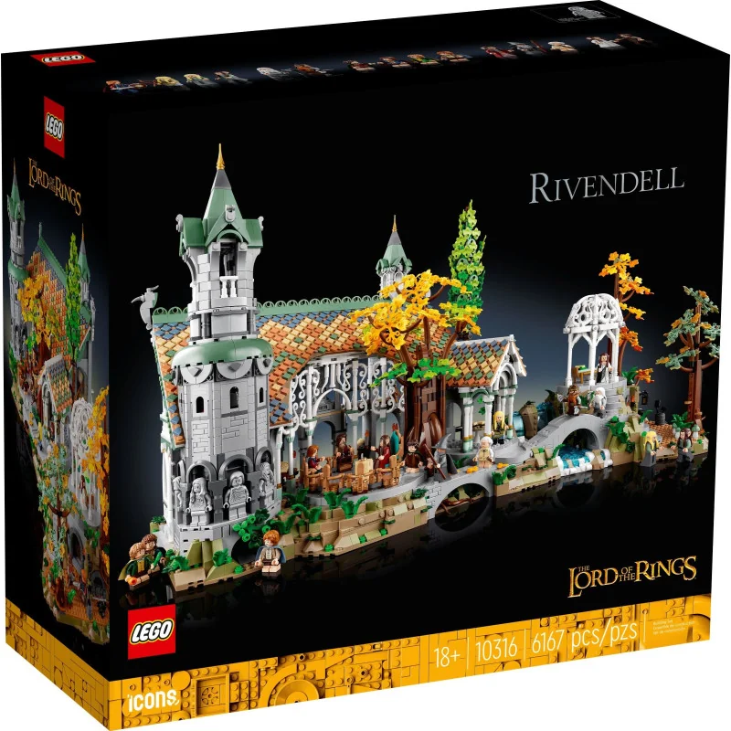 LEGO Icons 10316 Rivendell -The Lord Of The Rings