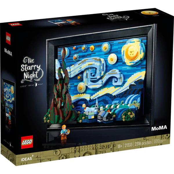 LEGO Ideas Vincent Van Gogh The Starry Night (21333)