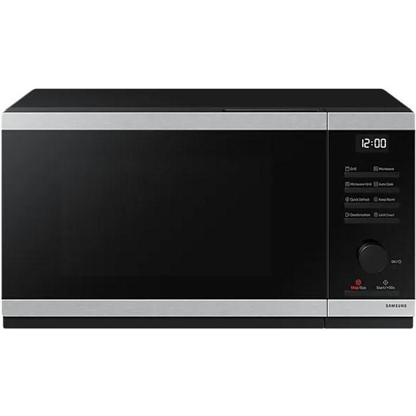 Φούρνος Μικροκυμάτων Samsung MG23DG4524ATE2 23lt 1250W με Grill και Κεραμική Επίστρωση Μαύρος