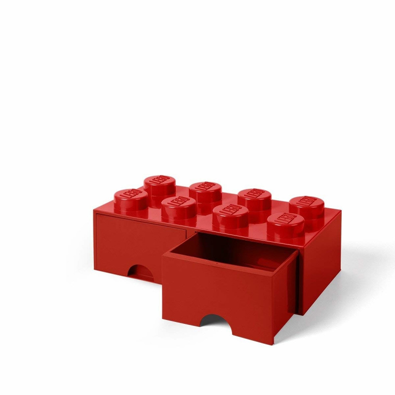 LEGO® ΚΟΥΤΙ ΑΠΟΘΗΚΕΥΣΗΣ ΟΡΘΟΓΩΝΙΟ ΚΟΚΚΙΝΟ ΣΥΡΤΑΡΩΤΟ - 40061730
