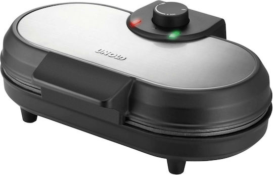 Unold PANCAKE MAKER American 1000W Μαύρη (48165)