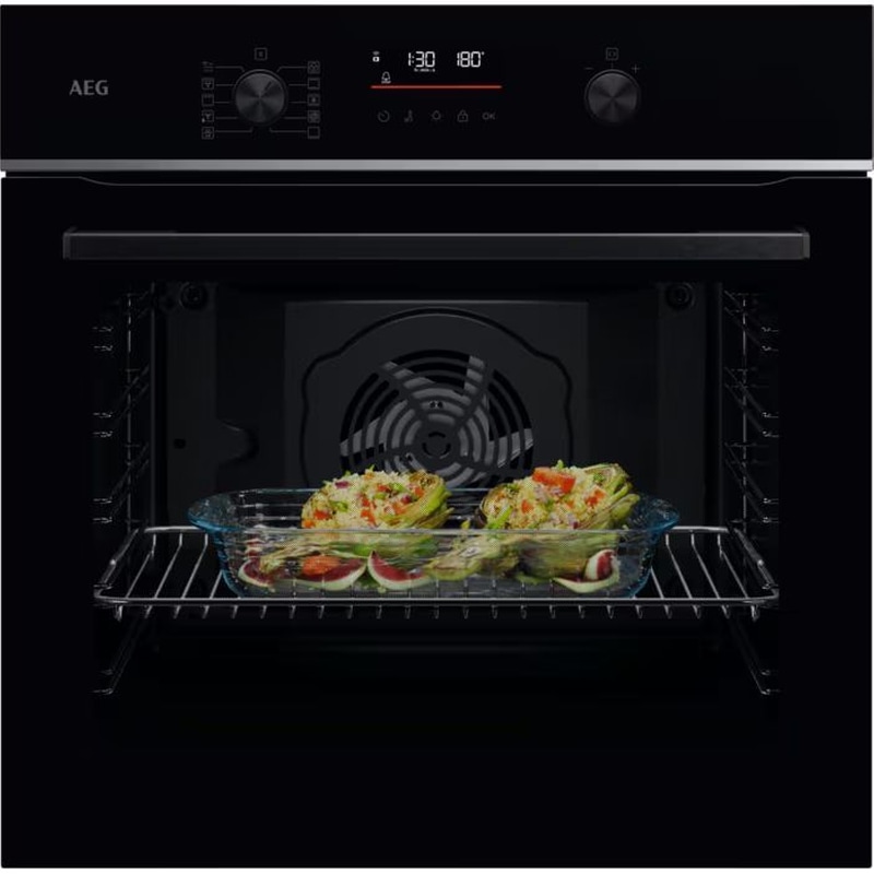 Φούρνος Άνω Πάγκου AEG TU5PB431SB SurroundCook 72 Lt Μαύρο