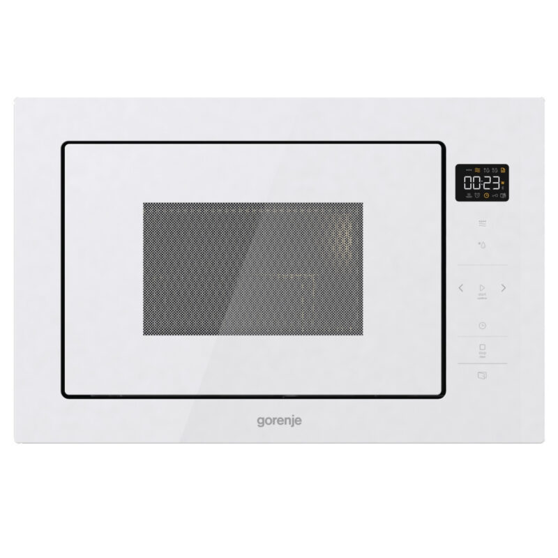 Φούρνος Μικροκυμάτων Εντοιχιζόμενος Gorenje BM251SG2WG 25lt 900W με Grill Λευκός