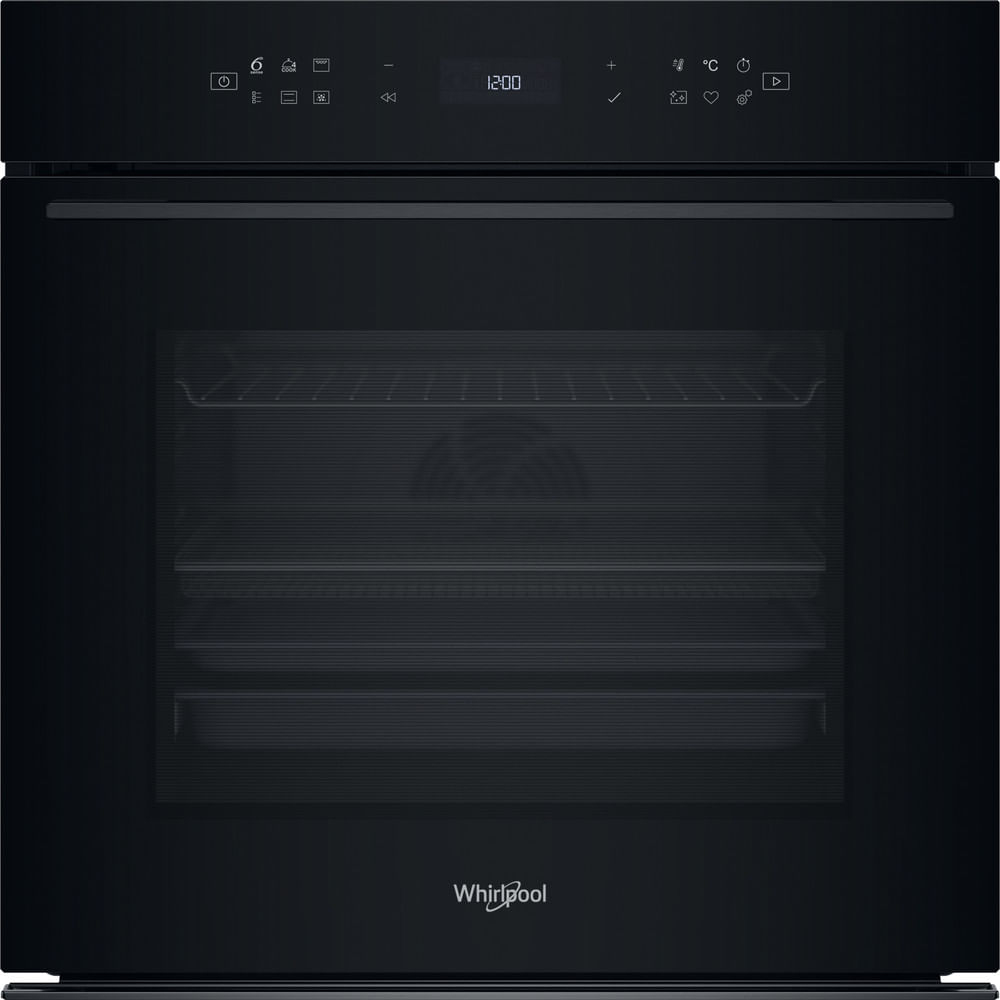 Φούρνος Άνω Πάγκου Whirlpool WOI78PT1SBA 73lt A+ με Πυρόλυση Μαύρος