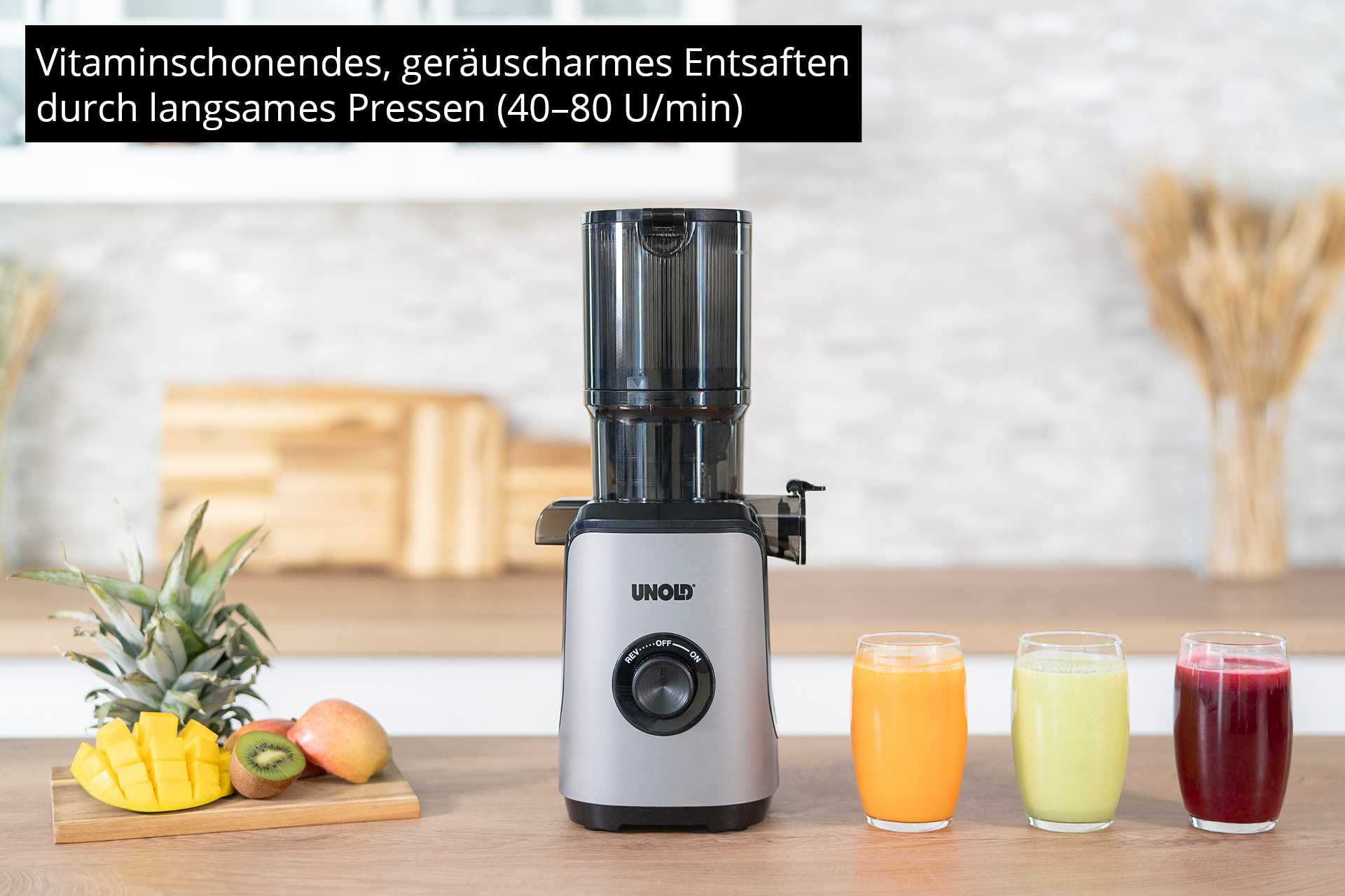 Unold 78275 SLOW JUICER Sam Αποχυμωτής 300 W