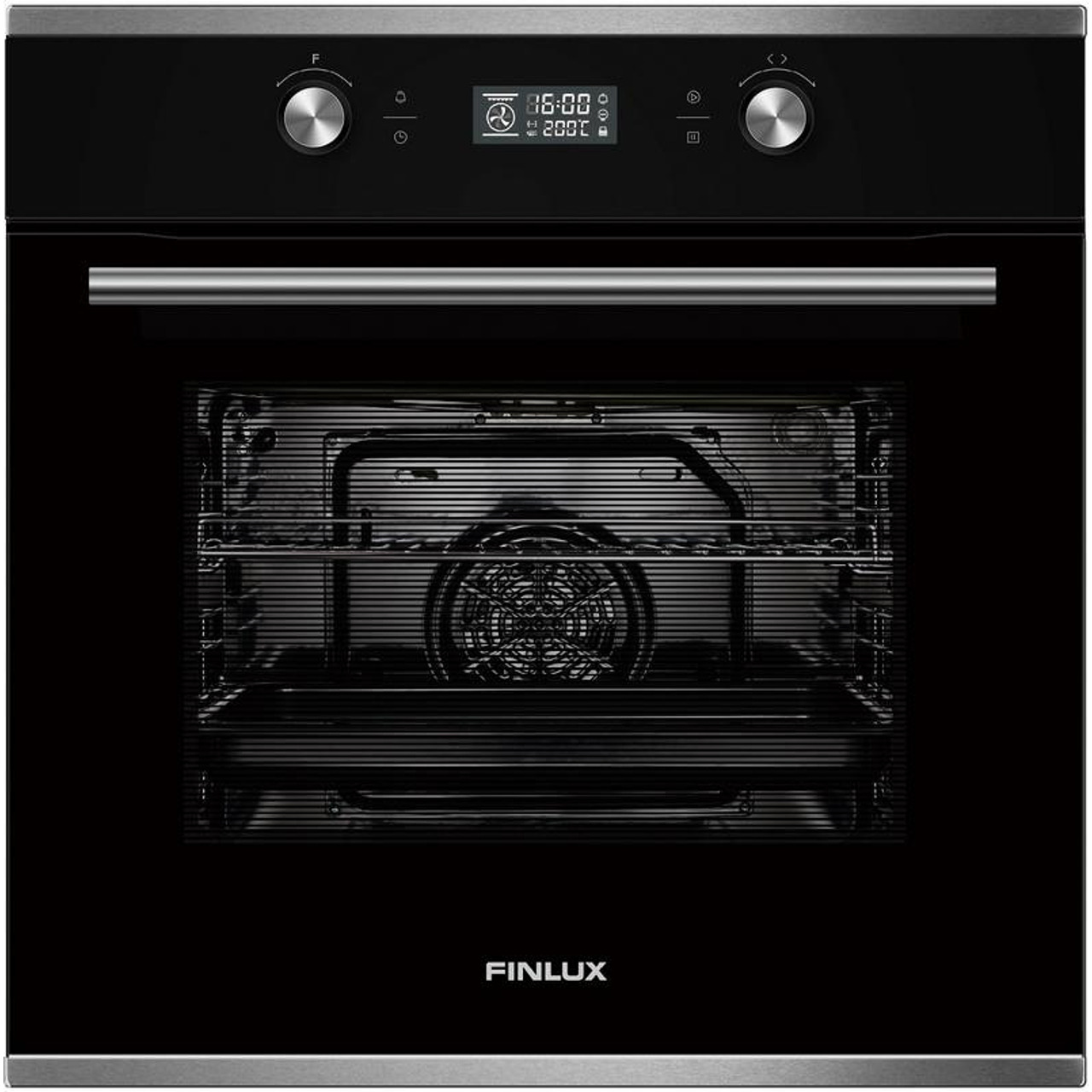Φούρνος άνω πάγκου Finlux FX 965 A IX χωρίς Εστίες, Π59,5εκ, Α, Mαύρος-Inox,70lt