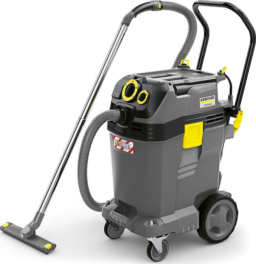 Karcher NT 50/1 Tact Te L Σκούπα Υγρών / Στερεών 1380W με Πλαστικό Κάδο 50lt