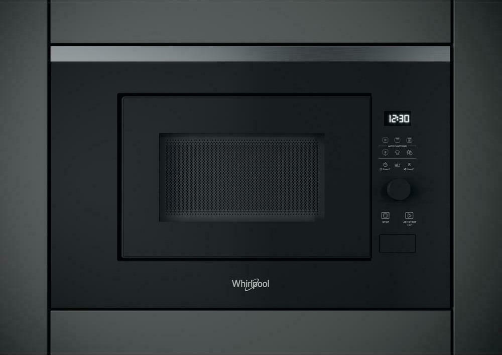 Whirlpool WMF201G Εντοιχιζόμενος Φούρνος Μικροκυμάτων με Grill 20lt 800W Μαύρος