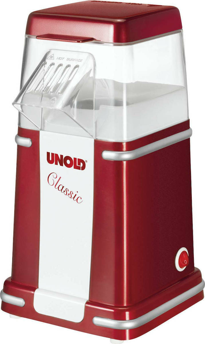 Unold Classic Μηχανή Ποπ-Κορν Ζεστού Αέρα 900W