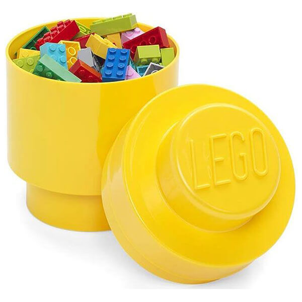 LEGO® ΚΟΥΤΙ ΑΠΟΘΗΚΕΥΣΗΣ ΚΥΚΛΙΚΟ ΚΙΤΡΙΝΟ - 40301732