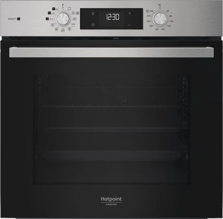 Φούρνος άνω πάγκου Hotpoint-Ariston HAO3 K58HSU1 X.71lt, με Aτμό & Υδρόλυση, Π59,5εκ, Α+, Inox