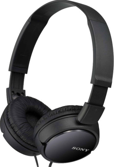 Sony MDR-ZX110 Ενσύρματα On Ear Ακουστικά Μαύρα MDRZX110B.AE