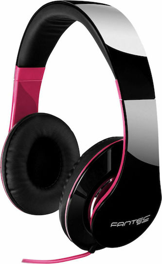 Fantec SHP-250AJ Ασύρματα / Ενσύρματα On Ear Ακουστικά Ροζ 1690 SHP-250AJ-PK