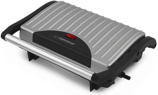 Esperanza Pizzaiola EKG005 Τοστιέρα για 2 Τοστ 750W Γκρι