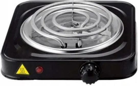 Esperanza EKH012K Επιτραπέζια Εστία Εμαγιέ Μονή Μαύρη EKH012K