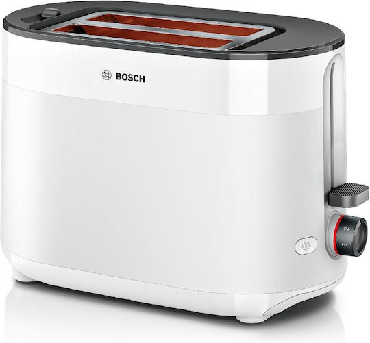 Bosch MyMoment TAT2M121 Φρυγανιέρα 2 Θέσεων 950W Λευκή