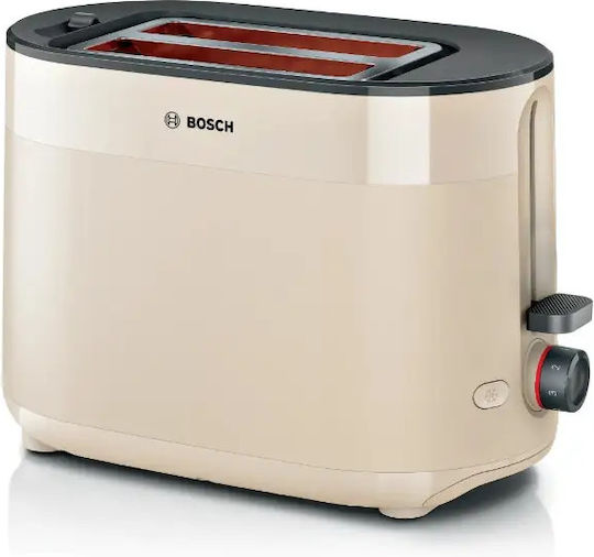 Bosch MyMoment TAT2M127 Φρυγανιέρα 2 Θέσεων 950W Μπεζ