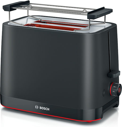 Bosch MyMoment TAT3M123 Φρυγανιέρα 2 Θέσεων 950W Μαύρη