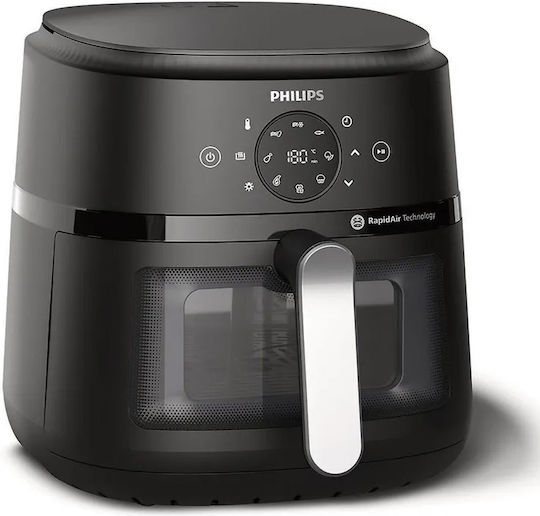 Philips Air Fryer 6.2lt Μαύρο NA231/00