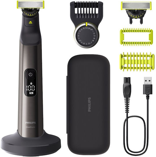 Philips OneBlade Pro 360 QP6652/61 Ξυριστική Μηχανή Προσώπου / Σώματος Επαναφορτιζόμενη