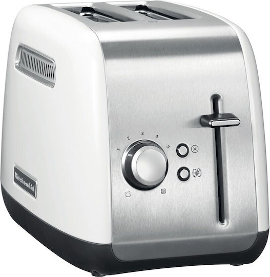 Kitchenaid 5KMT2115EWH Φρυγανιέρα 2 Θέσεων 1100W Γκρι