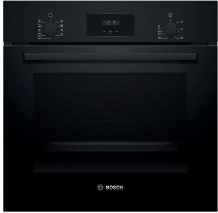 Φούρνος άνω πάγκου Bosch HBF134EB2 66lt, χωρίς Εστίες, με Υδρόλυση, Π59,4εκ, Α, Μαύρος