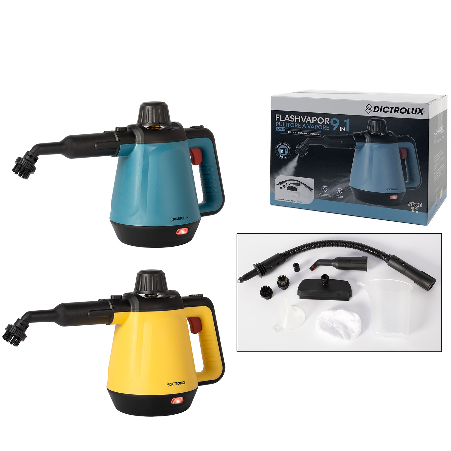 Καθαριστής Ατμού Dictrolux Flashvapor 1200W