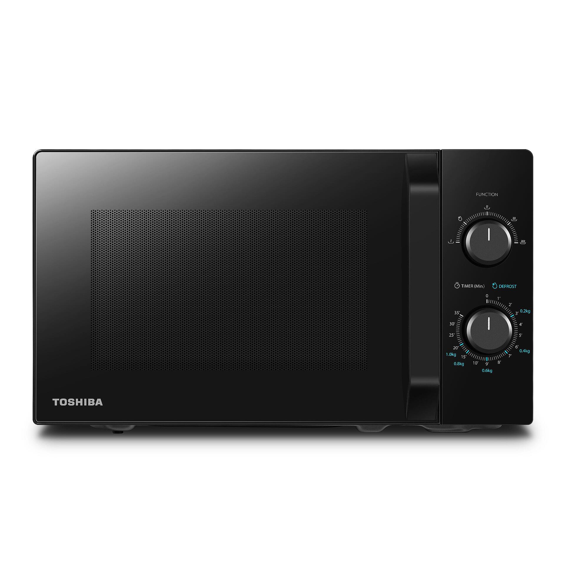 Φούρνος Μικροκυμάτων Toshiba MW-MM20PBK 20lt 800W Μαύρος