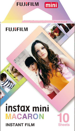 Fujifilm Color Instax Mini Instant Φιλμ (10 Exposures) Macaron