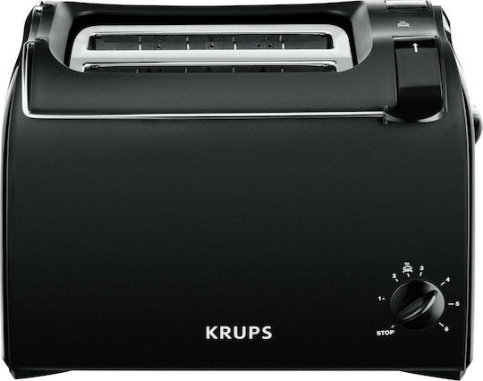 Krups Proaroma KH1518 6 2 φέτα (-ες) 850 W Μαύρος (Μαύρο)