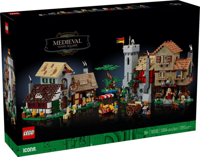 LEGO ICONS 10332 Medieval Town Square - Ηλεκτρικές Συσκευές σε Προσφορά ...