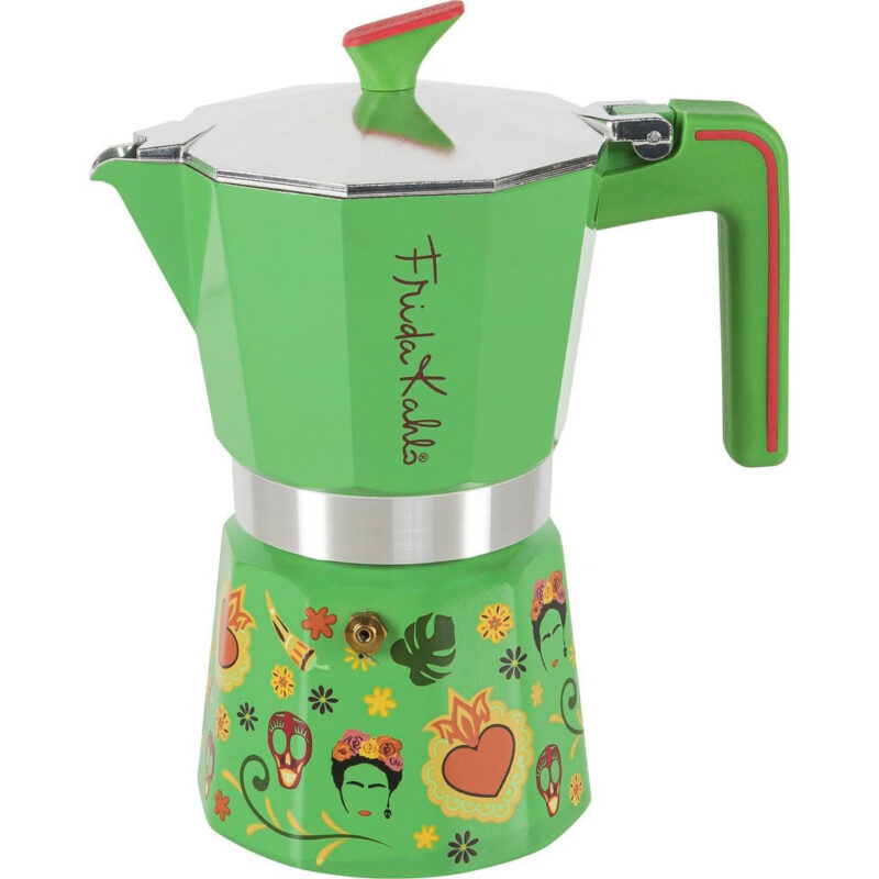 Pedrini 02CF158 FRIDA KAHLO Μπρίκι Espresso 6cups Green