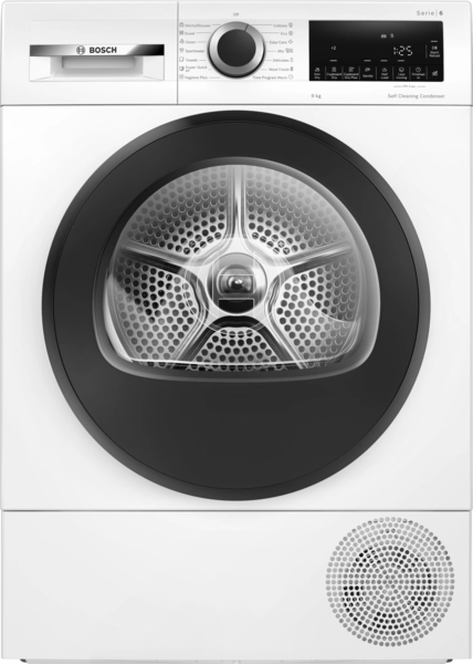 Στεγνωτήριο Ρούχων Bosch WQG14501BY 9kg D με Αντλία Θερμότητας