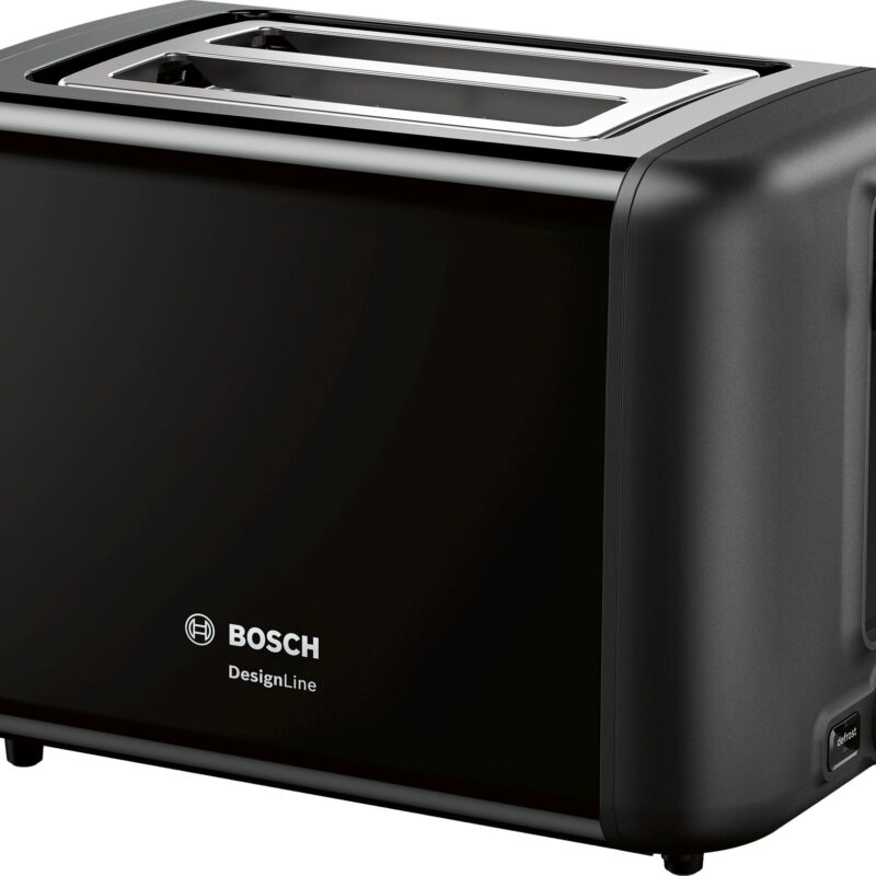 Bosch TAT3P423 φρυγανιέρα 2 φέτα (-ες) 970 W Μαύρος (Μαύρο)