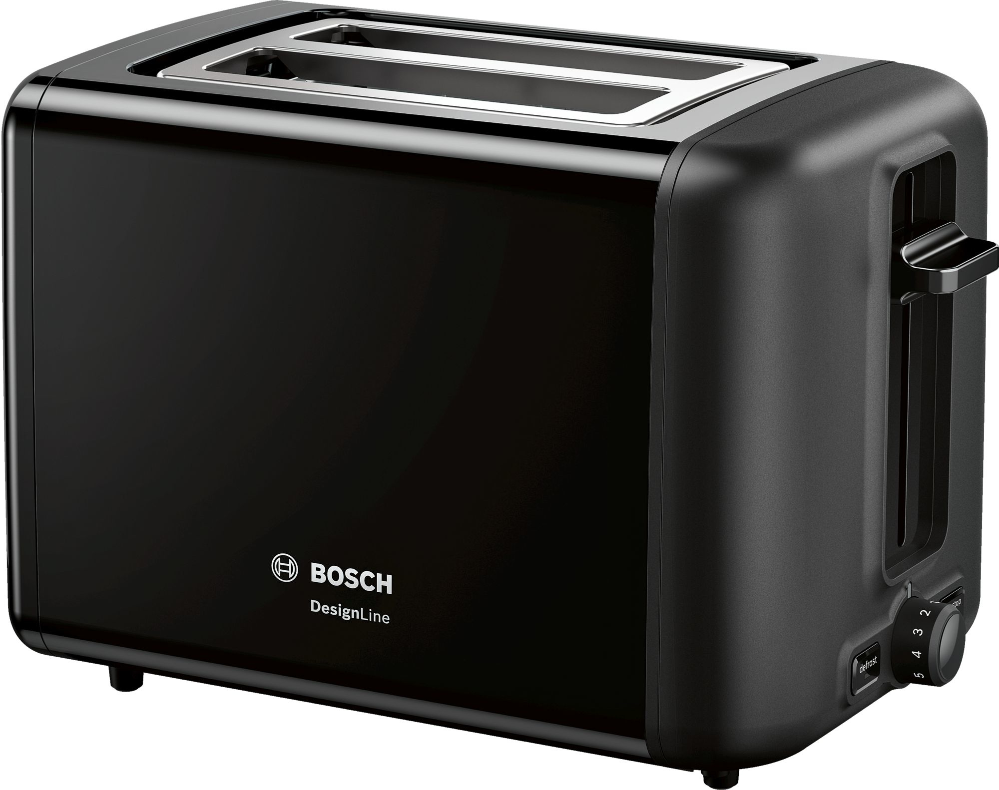 Bosch TAT3P423 φρυγανιέρα 2 φέτα (-ες) 970 W Μαύρος (Μαύρο)