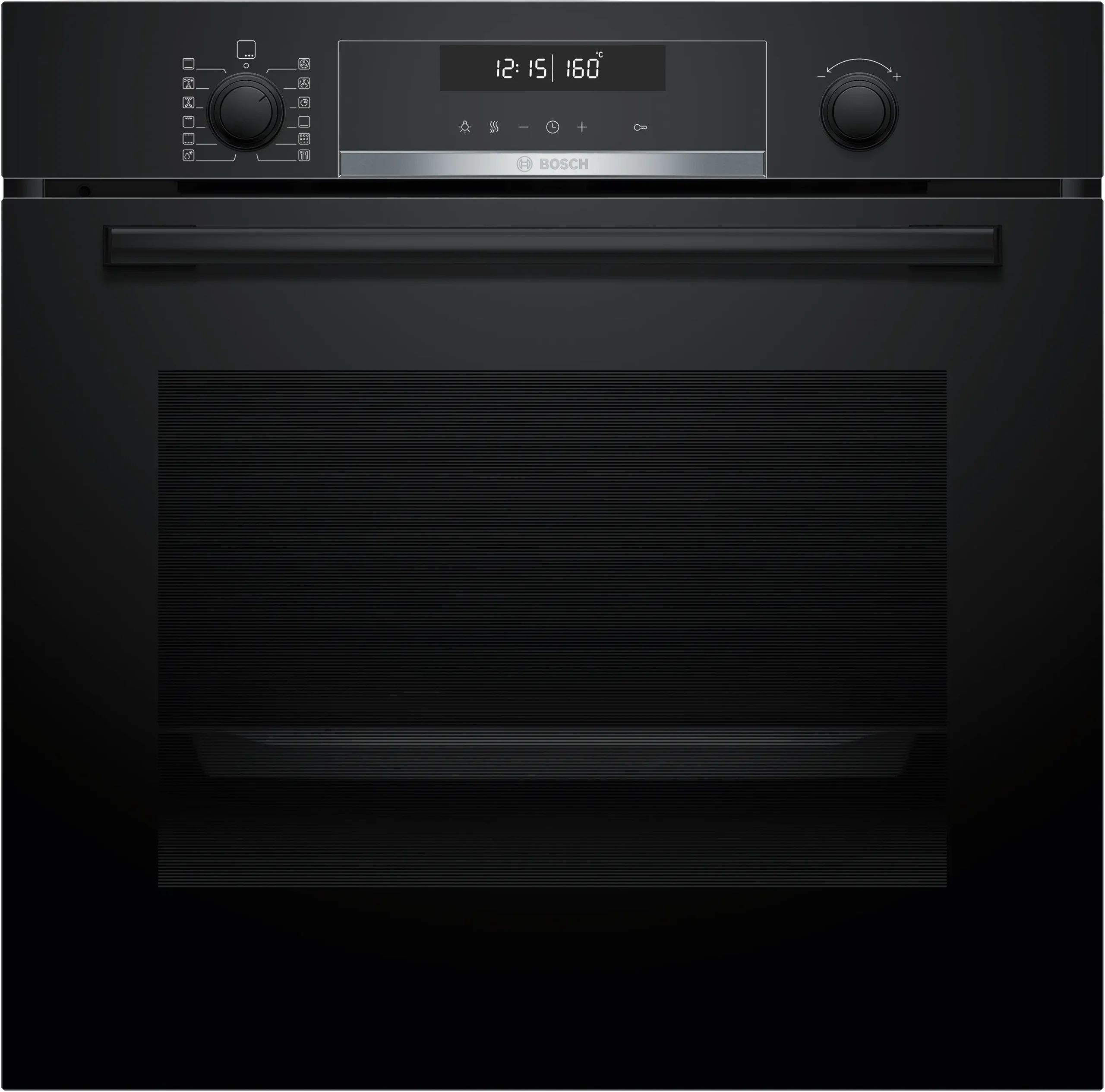 Φούρνος άνω πάγκου Bosch Serie 6 HBG578EB3 71lt, με Πυρόλυση, Π59,4εκ, Α+, Μαύρος