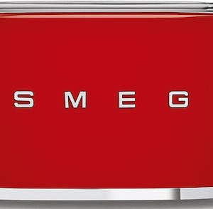 Smeg TSF02RDEU Φρυγανιέρα 2 Θέσεων 1500W Κόκκινη