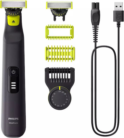Philips OneBlade Pro 360 QP6542/15 Ξυριστική Μηχανή Σώματος Προσώπου Επαναφορτιζόμενη