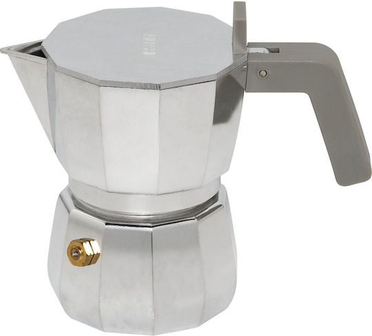 Alessi DC06/1 Μπρίκι Espresso 1cups Ασημί