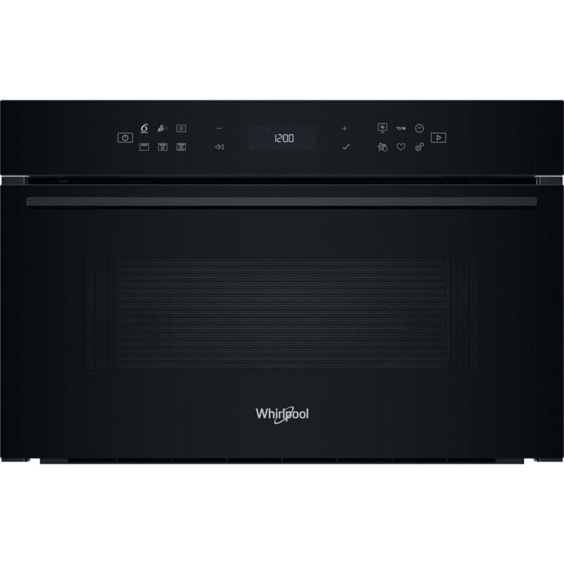 Φούρνος Μικροκυμάτων Εντοιχιζόμενος Whirlpool WMD7O4TB με Grill 31lt Μαύρος