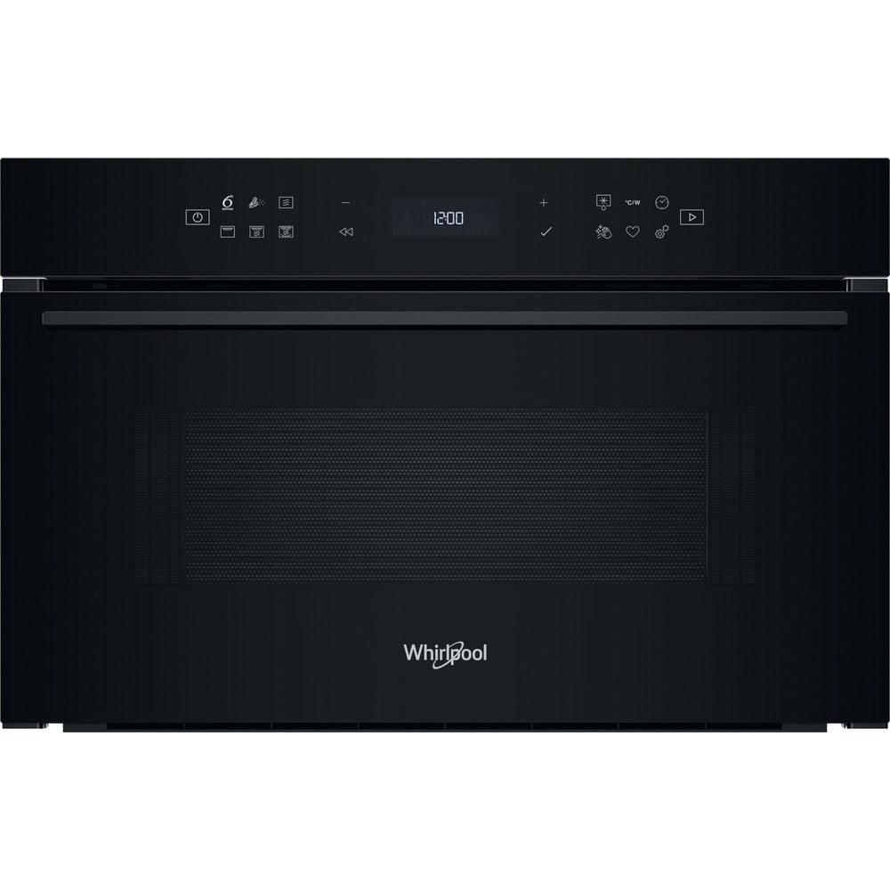 Φούρνος Μικροκυμάτων Εντοιχιζόμενος Whirlpool WMD7O4TB με Grill 31lt Μαύρος
