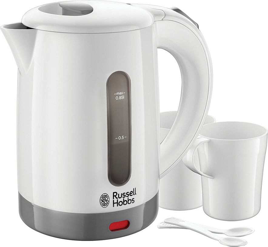 Russell Hobbs -70 Βραστήρας Ταξιδίου 850ml 1000W Λευκός