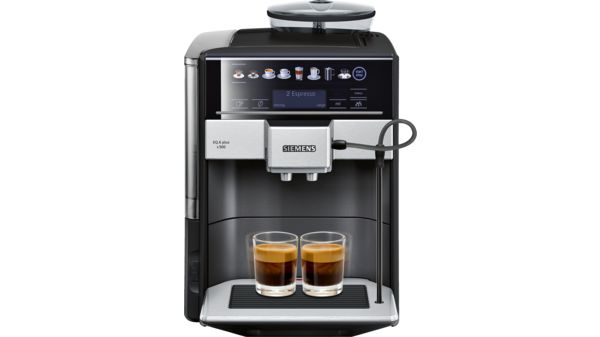 Μηχανή Espresso Siemens EQ.6 plus s500 TE 655319RW 1500W Πίεσης 19bar με Μύλο Άλεσης Μαύρη