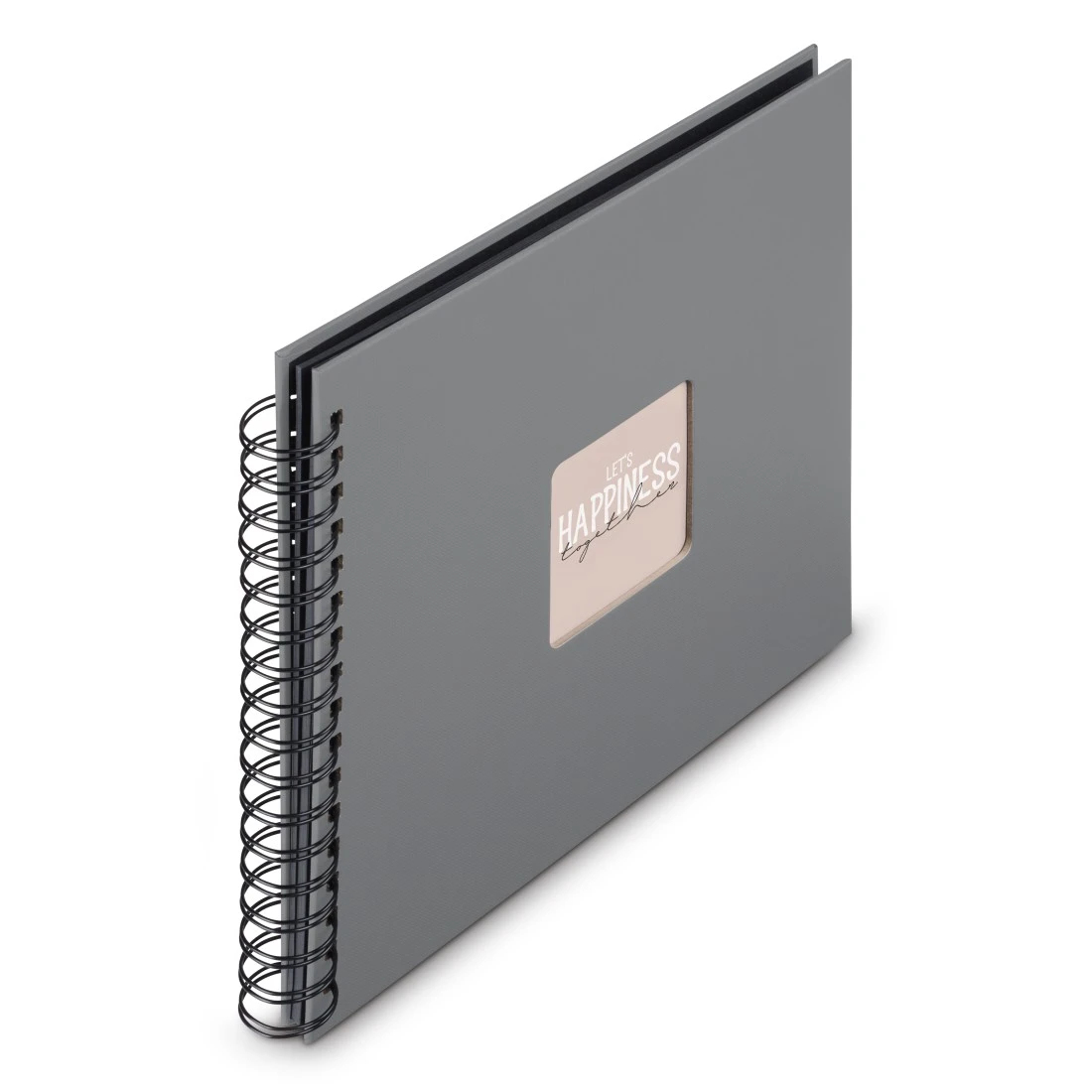 Hama 00009840 άλμπουμ φωτογραφιών Γκρι 100 φύλλα 10 x 15 Δέσιμο σπιράλ