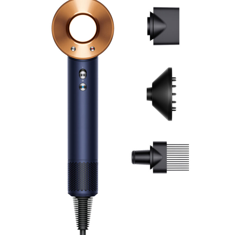 Dyson Supersonic HD07 Ionic Πιστολάκι Μαλλιών 1600W Dark Blue/Copper